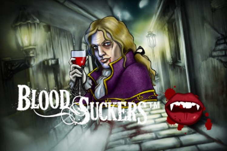 blood suckers slot logo